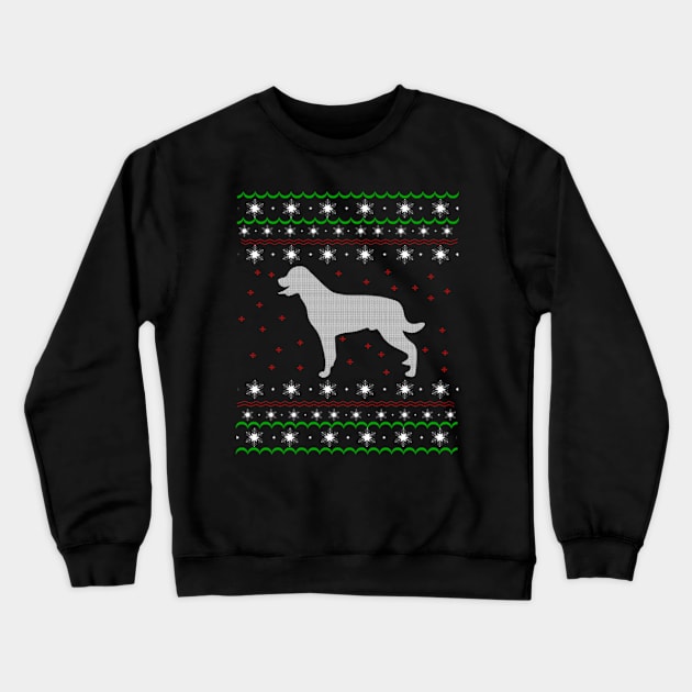 Rottweiler Ugly Christmas Sweater Gift Crewneck Sweatshirt by uglygiftideas